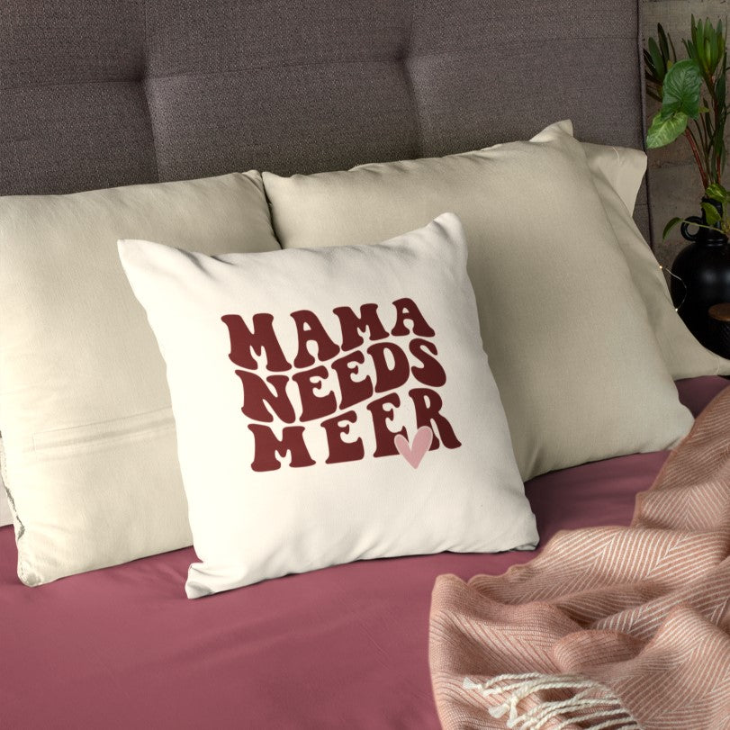 Kissen "Mama needs Meer" - Strandherz