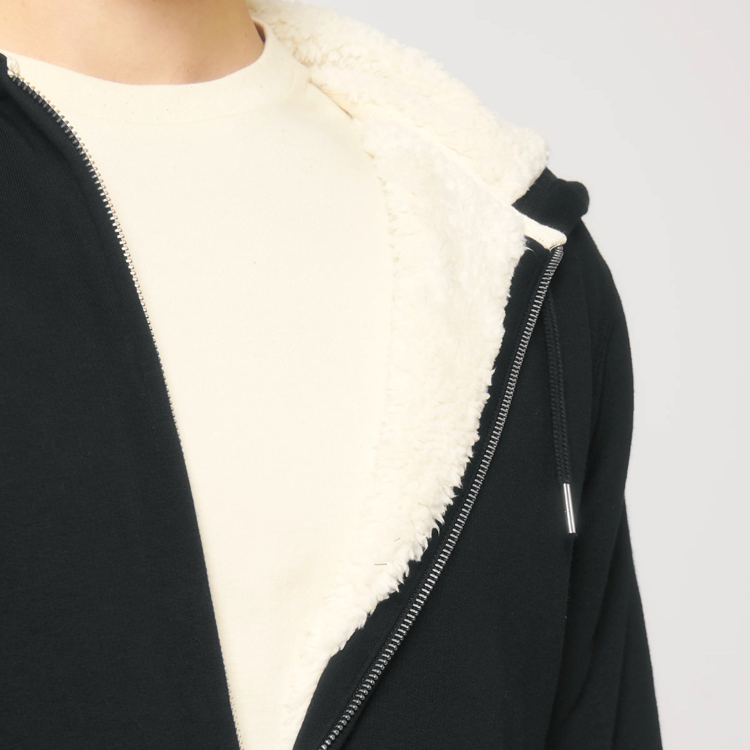 Sonderedition: Sherpa-Jacke "Moin Meerleben" - Strandherz
