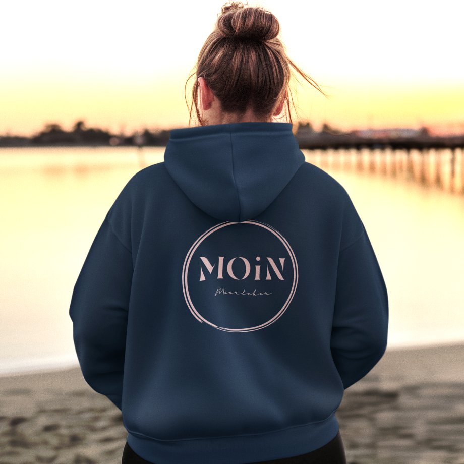 Sonderedition: Sherpa-Jacke "Moin Meerleben" - Strandherz