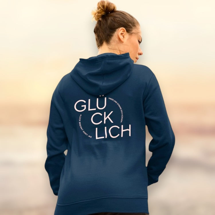 Unisex Premium Jacke "Glücklich" - Strandherz