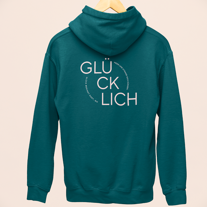 Unisex Premium Jacke "Glücklich" - Strandherz