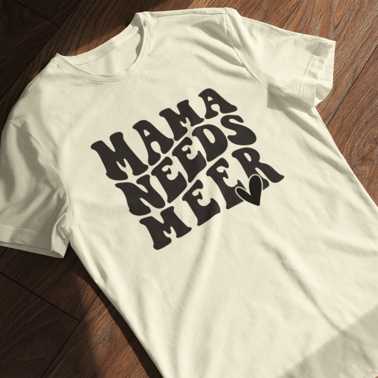 Damen Shirt "Mama needs Meer" - Strandherz