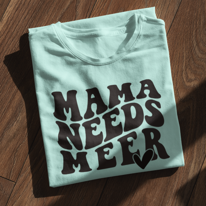 Damen Shirt "Mama needs Meer" - Strandherz