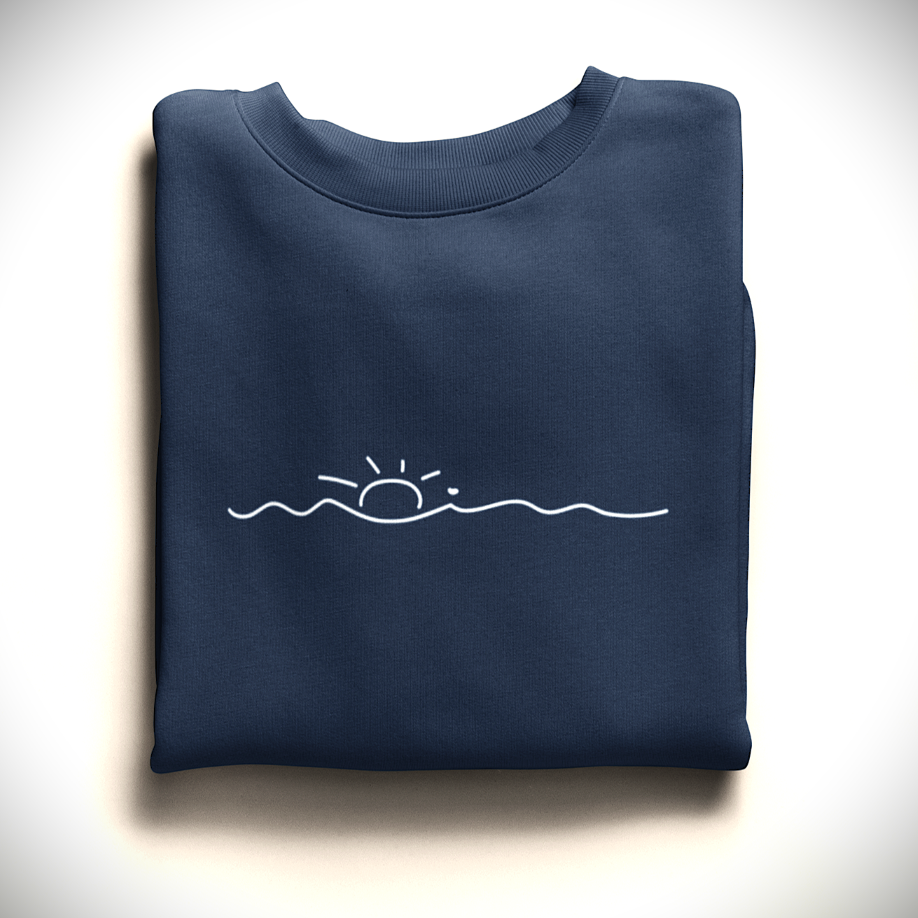 Damen Sweater "Moin-Welle" - Strandherz