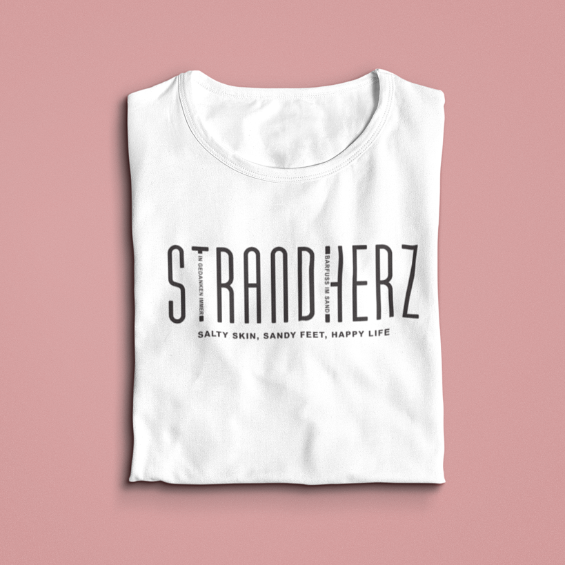 Damen Shirt "Strandherz" - Strandherz